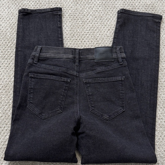 Express NWT - Modern Straight High Rise Hyper Stretch Jeans - Size 6R - Picture 14 of 16